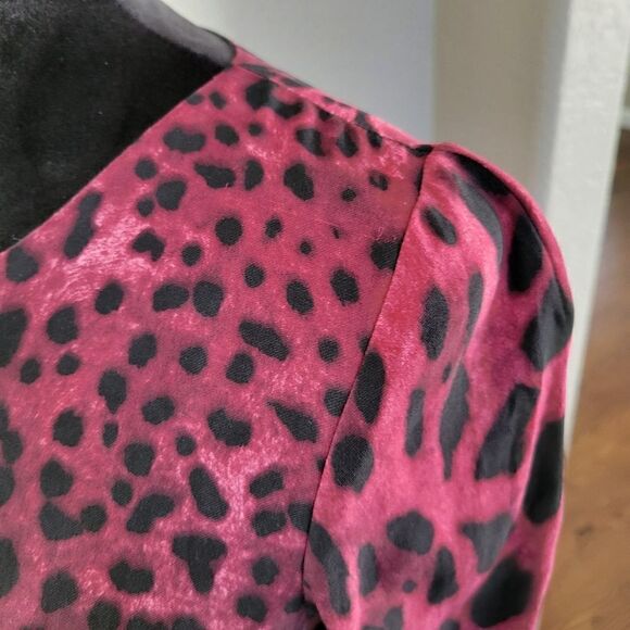 DOLCE & GABBANA signature silk leopard mini dress size 4-6 40-42 - Picture 12 of 14